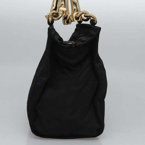 Prada Tessuto Black Canvas Handbag (Pre-Owned) - Picture 4 of 16